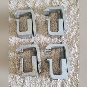 GCI Utility Rail System Mounting Clamps Set Of 4